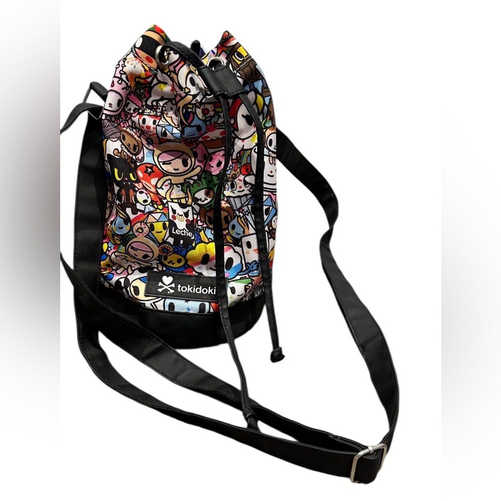 Tokidoki Bucket Drawstring Crossbody Multicolor